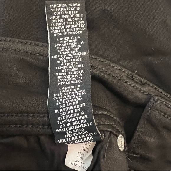 Fashion Nova Snatch Me Tight Booty Lifter Skinny Jeans - Black Size 9 - Picture 17 of 17